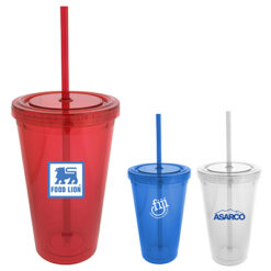 Print logo on clear cups